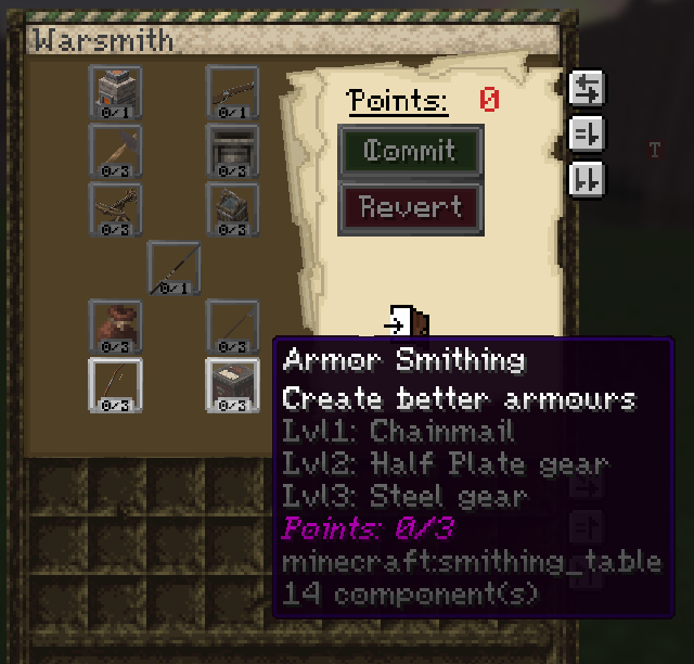 Armor Smithing