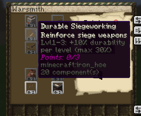 Durable Siegeworking
