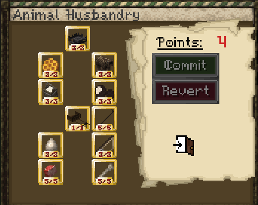 Herdsman Skill Tree